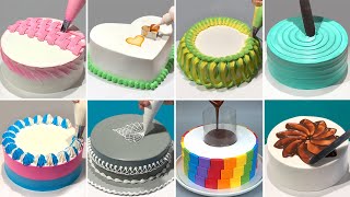 1000 Quick amp Easy Cake Decorating Technique Compilation  Most Satisfying Chocolate Cake Recipe [upl. by Bolme673]