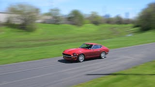 1972 Datsun 240Z Rebello Racing 32L Fly By [upl. by Notsuoh]