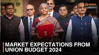 Market Expectations from Union Budget 2024 ⏩ [upl. by Bathsheb]