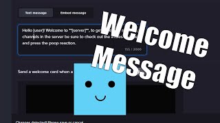 How to Make a Discord Welcome Channel using MEE6 Bot [upl. by Travus]