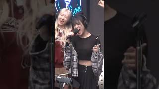 AHYEON slaying the 3 highnote progression  RAMI’s great vocals KBS COOL FM shorts mrremoved [upl. by Brinn]