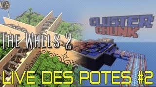 Live Des Potes 2  The Walls 2 amp Cluster Chunk REDIFFUSION [upl. by Neleh693]