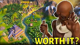 Civ 6  Was A Starting Wonder Worth It Wide Or Wonder – 1 Deity India Civilization VI [upl. by Georgeta785]