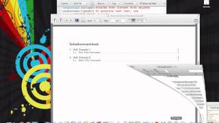 TeX Tutorial 8 Customize Table of Contents amp Renew Command [upl. by Kalil]