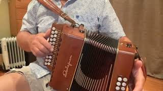 Irish reels played on a DG melodeon the Boys of Ballisodare and the Humours of Tulla [upl. by Eilahs]