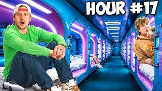 Surviving 50 Hours in Capsule Hotel [upl. by Eglanteen989]