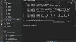 Lab 1  Execute hellocbl on IBM zOS Mainframe System [upl. by Robi]