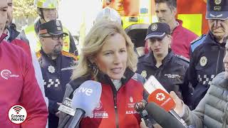 Los servicios de emergencias realizan un simulacro conjunto en Alcobendas [upl. by Aikcir]