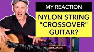 My Reaction to the Nylon String Crossover Guitar by Daniel Zucali as a Steel String Player [upl. by Atnes784]