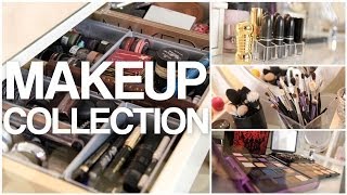 My MAKEUP COLLECTION  Storage ❤ meine SCHMINKSAMMLUNG  Aufbewahrung [upl. by Harned]