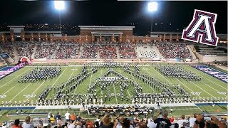 Eagle Fly Over and The Biggest Band in the Land Allen Eagle Escadrille Traditional Show 2018 [upl. by Orual188]