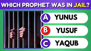 Guess The Prophet Quiz  Islam Quiz [upl. by Eldridge813]