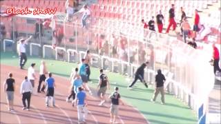 THE FIGHT OF GREEK HOOLIGANS HERCULES AGAINST OLYMPIAKOS VOLOS ULTRAS WORLD [upl. by Assirac]