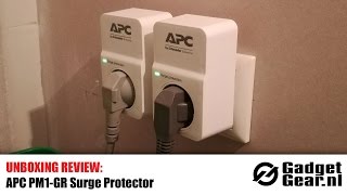 Unboxing Review APC PM1WGR Surge Protector [upl. by Ahsaeit]