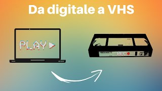 Come registrare video da una fonte digitale a VHS [upl. by Yolane343]