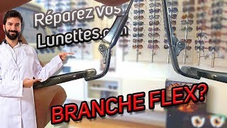 👴Tuto lOpticien 06 👓Branche de lunettes Flex ou pas Réparable😍👀🤗 [upl. by Agee]