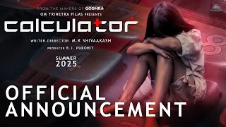 Calculator  Announcement Teaser  MK Shivaaksh  BJ Purohit Akshita Namdev Om Trinetra Films [upl. by Poll]