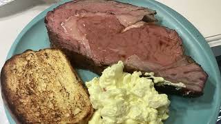 Easy Weber Kettle Prime Rib unclestevesshake [upl. by Coffey]