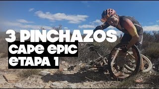 Cape Epic Etapa 1  3 Pinchazos De Barri  Valentí Sanjuan [upl. by Schreib823]