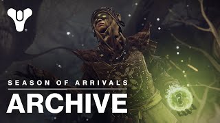 Destiny 2 Cutscene Archive Season of Arrivals Season 11 [upl. by Zerelda709]