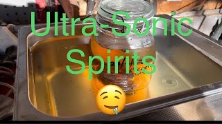 Ultrasonic ageing spirits whiskey [upl. by Samford]