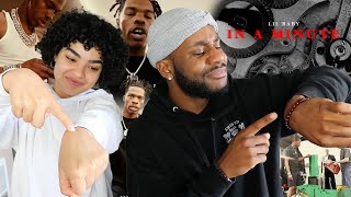 ALBUM COMING SOON 👀  Lil Baby  In A Minute Official Video SIBLING REACTION [upl. by Beaufert]