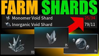 How to Farm quotmonomer void shardsquot quotinorganic void shardsquot quotpolymer void shardsquot The first Descendant [upl. by Mohkos]