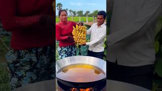 Amazing banana recipe shorts food [upl. by Rosane]