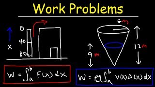 Work Problems  Calculus [upl. by Htnnek]