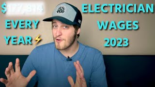 How Much Do Electricians Make in 2023 [upl. by Ennayhc666]