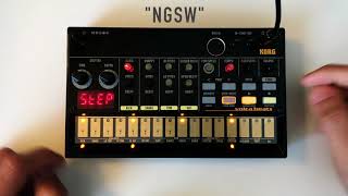 KORG volca beats quotngswquot mod Sound Comparison by DigiLog [upl. by Nangatrad]