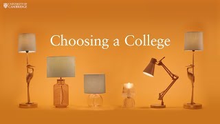 Choosing a College at Cambridge University [upl. by Eiramit]