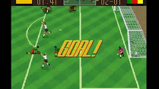 Capcom Soccer Shootout SNES Tournament Gameplay [upl. by Dinse]