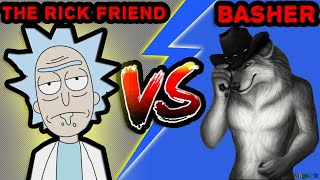 RICK FRIEND VS BASHER FORTNITE [upl. by Artinek513]