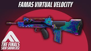 FAMAS VIRTUAL VELOCITY Skin Review  The Finals Season 3 Starter Pack [upl. by Aillicirp888]