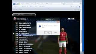 Cara Install Team Pack Indonesia U19 by AddyJams di PESEDIT 6 0 [upl. by Angeli]