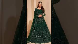 stylish net embroidered lehenga choli  net simple lehenga designs [upl. by Trinetta]