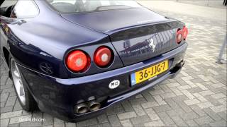 Ferrari 550 Maranello revs and acceleration HD [upl. by Terti]