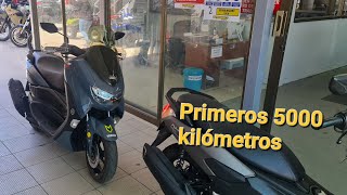 Los primeros 5000 Km con la Yamaha Nmax Connected Mantenimiento [upl. by Linnet903]