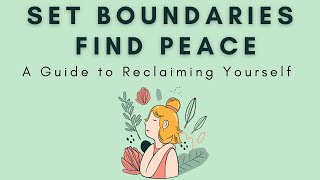 Set Boundaries Find Peace A Guide to Reclaiming Yourself by Nedra Glover Tawwab audiobook summary [upl. by Lukash554]