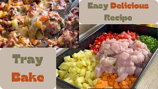 10 minute chicken and vegetable tray bake💯 easy simple and delicious‼️ [upl. by Courtney3]