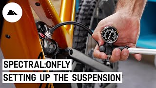 Canyon SpectralONfly  How to set up the Suspension [upl. by Suzetta]