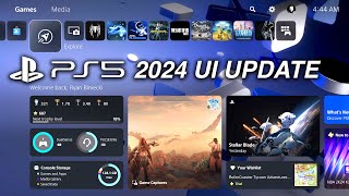 BIG PS5 UI Home Screen Upgrade Widgets Friend Activities Live Wallpapers amp More [upl. by Kalila]