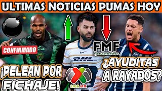 🔥🐂 ULTIMA HORA PUMAS PELEA POR FICHAJE CON PACHUCA COMISION DA AYUDITA A RAYADOS DUARTE DA MENSAJE [upl. by Yadroc]