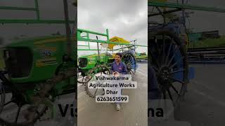 Hydraulic Boom spray with 600 liter tank spraymachine sprayingequipment farming cropspraying [upl. by Major682]