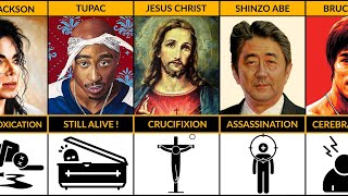 How Famous People Died  Age of Death [upl. by Laktasic]