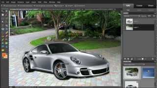 Photoshop Elements 10  Remove Image Background with Polygonal Lasso Tool [upl. by Cicily]