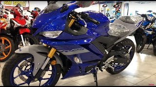 Yamaha YZFR25 New 2020  walkaround Blue [upl. by Ayekel]