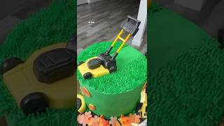 How I made the lawn tools cake [upl. by Ynelram]