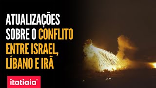 CONFIRA TUDO SOBRE O CONFLITO ENTRE ISRAEL LÍBANO E IRÃ DIRETAMENTE DE TEL AVIV [upl. by Naig227]